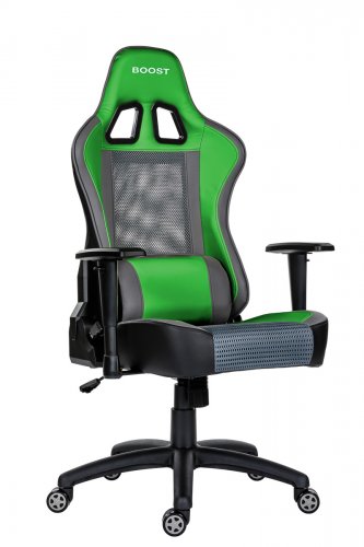 Gameboost zöld Gamer szék